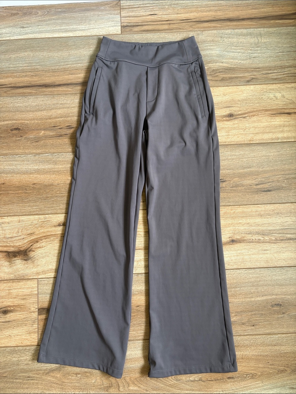 Halara Flex™ DayStretch Mid Rise Side Zipper Pocket Work Flare Pants